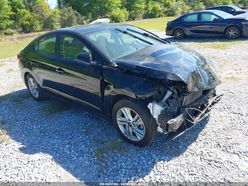 2020 Hyundai Elantra VIN KMHD84LF0LU092530 IAAI salvage auction — FRONT END, Wait Title, sold $1,200 on 2026-07-09 (photo 1)