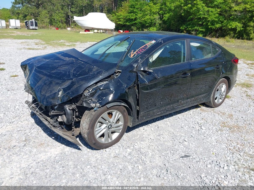 2020 Hyundai Elantra VIN KMHD84LF0LU092530 IAAI salvage auction — FRONT END, Wait Title, sold $1,200 on 2026-07-09 (photo 2)