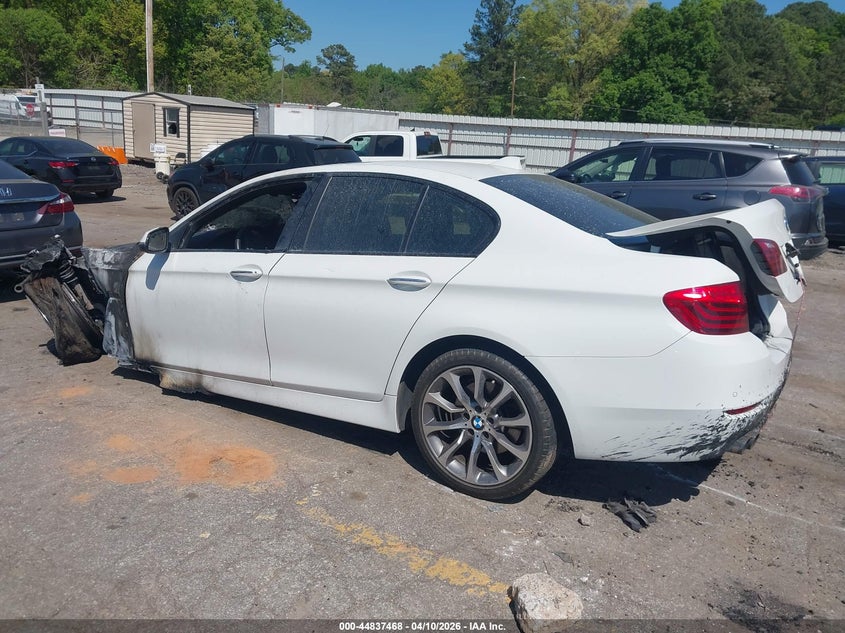 2016 BMW 5er VIN WBA5A7C56GG145786 IAAI salvage auction — Burn Engine, Bill Of Sale (Georgia), sold $325 on 2026-08-19 (photo 3)