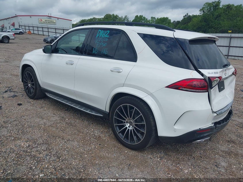 2021 Mercedes-benz Gle VIN 4JGFB4KE0MA458458 IAAI salvage auction — REAR END, Salvage Title, sold $17,000 on 2026-07-25 (photo 3)