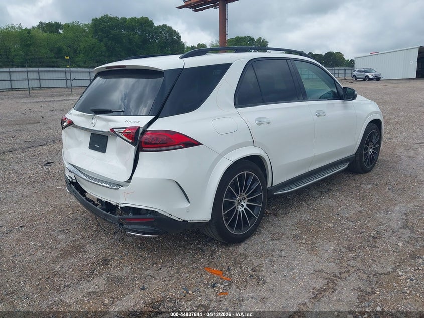 2021 Mercedes-benz Gle VIN 4JGFB4KE0MA458458 IAAI salvage auction — REAR END, Salvage Title, sold $17,000 on 2026-07-25 (photo 4)