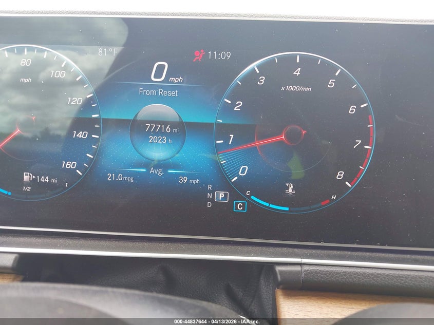 2021 Mercedes-benz Gle VIN 4JGFB4KE0MA458458 IAAI salvage auction — REAR END, Salvage Title, sold $17,000 on 2026-07-25 (photo 7)