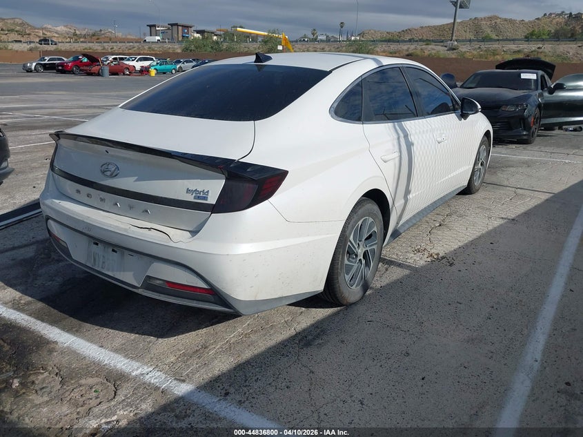 2021 Hyundai Sonata VIN KMHL24JJ6MA035367 IAAI salvage auction — LEFT SIDE, Salvage Title, sold $3,750 on 2026-07-08 (photo 4)