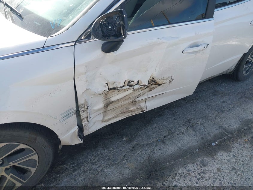 2021 Hyundai Sonata VIN KMHL24JJ6MA035367 IAAI salvage auction — LEFT SIDE, Salvage Title, sold $3,750 on 2026-07-08 (photo 6)