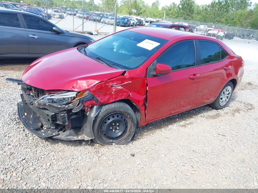 2019 Toyota Corolla VIN 5YFBURHE6KP943889 IAAI salvage auction — FRONT END, Salvage (Mississippi), sold $1,850 on 2026-07-10 (photo 2)