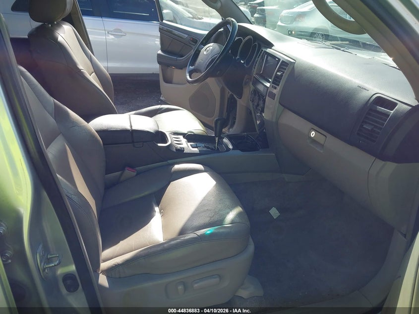 2006 Toyota 4runner VIN JTEZU17R268048188 IAAI salvage auction — FRONT END, Rebuildable (Florida), sold $3,400 on 2026-07-06 (photo 5)