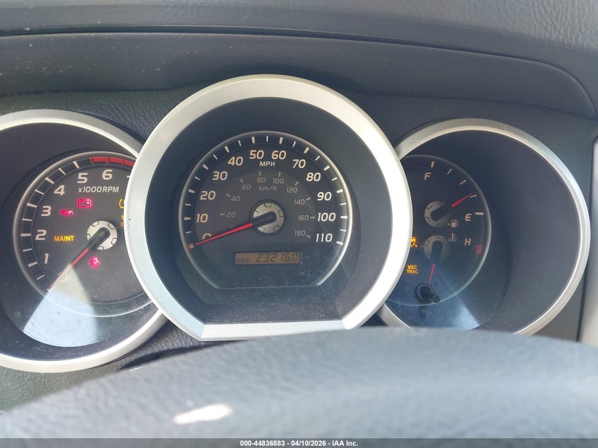 2006 Toyota 4runner VIN JTEZU17R268048188 IAAI salvage auction — FRONT END, Rebuildable (Florida), sold $3,400 on 2026-07-06 (photo 7)