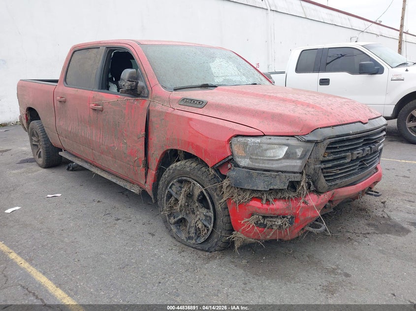 2021 Ram 1500 VIN 1C6SRFMT9MN659040 IAAI salvage auction — ALL OVER, Salvage (Oregon), sold $7,400 on 2026-08-29 (photo 1)