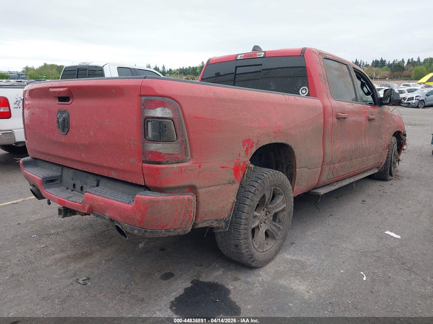 2021 Ram 1500 VIN 1C6SRFMT9MN659040 IAAI salvage auction — ALL OVER, Salvage (Oregon), sold $7,400 on 2026-08-29 (photo 4)