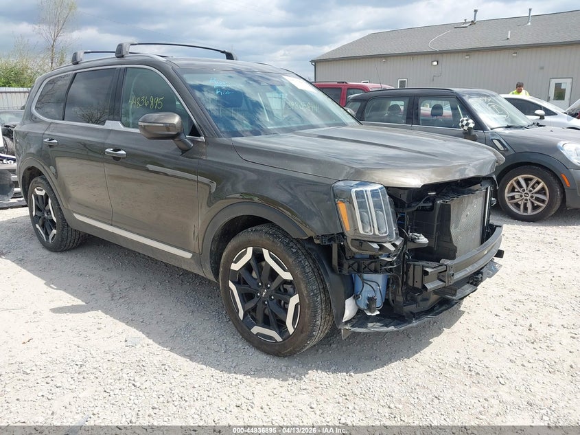 2024 Kia Telluride VIN 5XYP6DGC2RG468064 IAAI salvage auction — FRONT END, Wait Title, sold $10,100 on 2026-07-08 (photo 1)