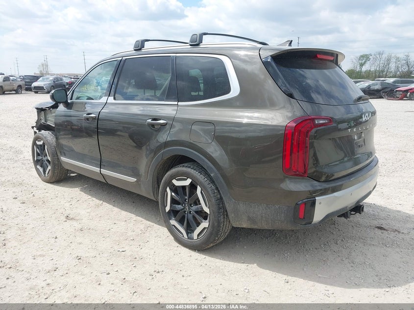 2024 Kia Telluride VIN 5XYP6DGC2RG468064 IAAI salvage auction — FRONT END, Wait Title, sold $10,100 on 2026-07-08 (photo 3)