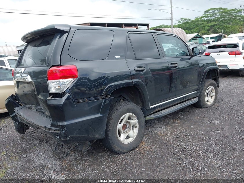 2011 Toyota 4runner VIN JTEBU5JR9B5034057 IAAI salvage auction — FRONT & REAR, Salvage (Hawaii), sold $25 on 2026-07-28 (photo 4)