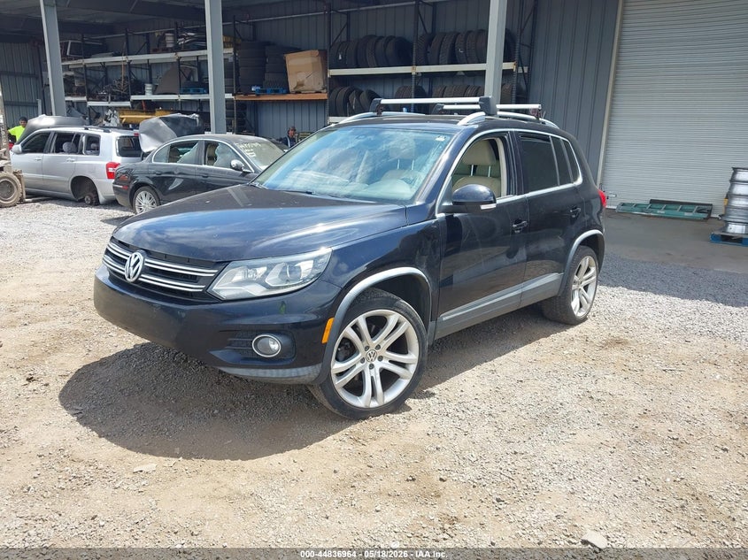 2016 Volkswagen Tiguan VIN WVGAV7AX4GW543574 IAAI salvage auction — SUSPENSION, Bill Of Sale (Hawaii), sold $150 on 2026-08-26 (photo 2)