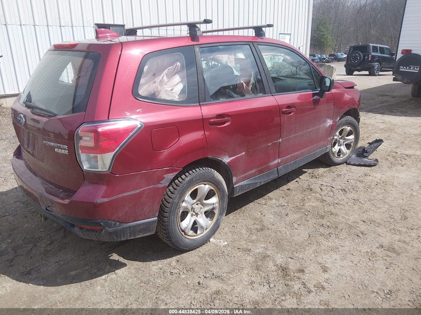 2017 Subaru Forester VIN JF2SJAAC5HG477323 IAAI salvage auction — FRONT & REAR, Salvage (Vermont), sold $225 on 2026-07-23 (photo 4)