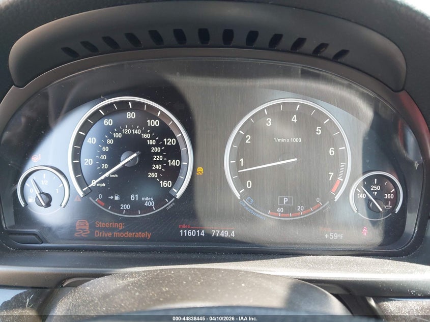 2013 BMW 5er VIN WBAFU7C58DDU70805 IAAI salvage auction — RIGHT FRONT, Salvage (New Jersey), sold $1,550 on 2026-07-10 (photo 7)