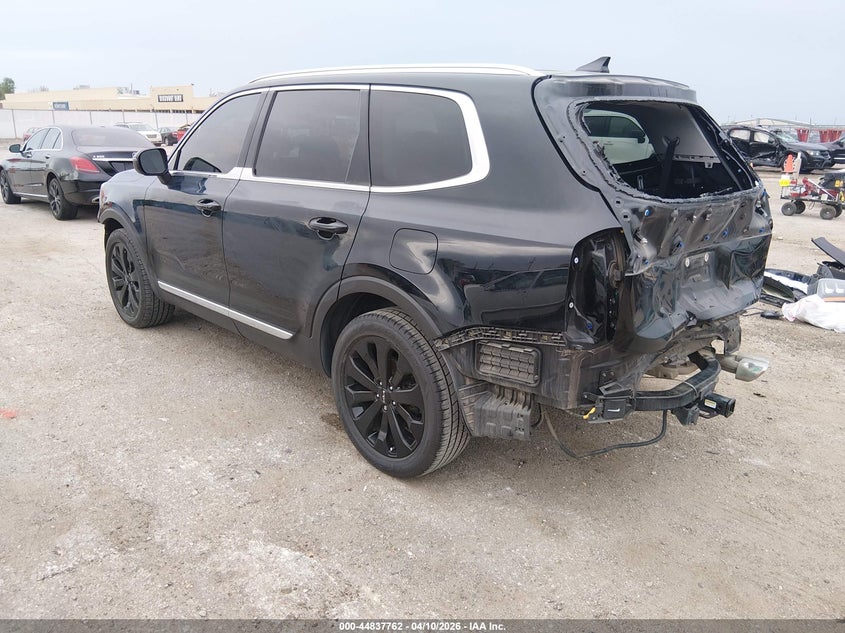 2022 Kia Telluride VIN 5XYP34HC7NG258187 IAAI salvage auction — FRONT END, Clear (Kansas), sold $6,000 on 2026-07-10 (photo 3)