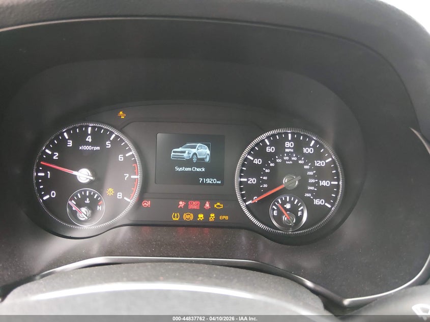 2022 Kia Telluride VIN 5XYP34HC7NG258187 IAAI salvage auction — FRONT END, Clear (Kansas), sold $6,000 on 2026-07-10 (photo 7)