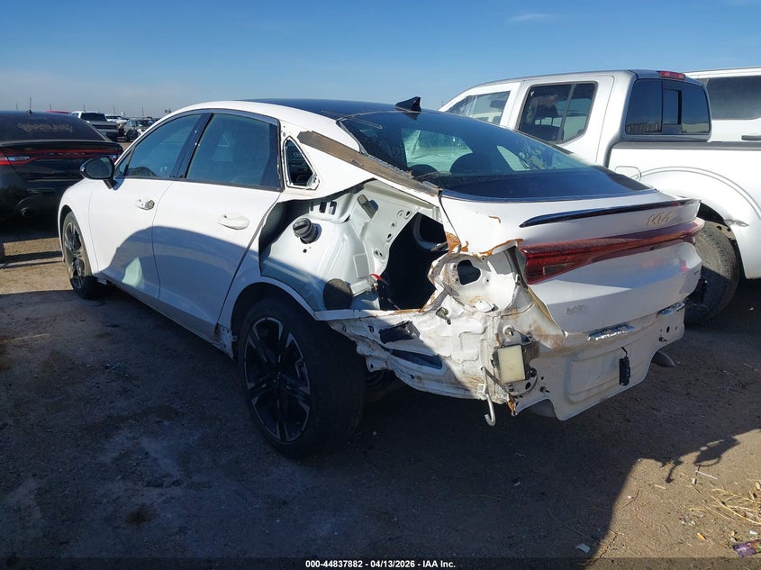 2023 Kia K5 VIN 5XXG64J23PG200612 IAAI salvage auction — REAR END, Salvage Title, sold $4,725 on 2026-07-07 (photo 3)