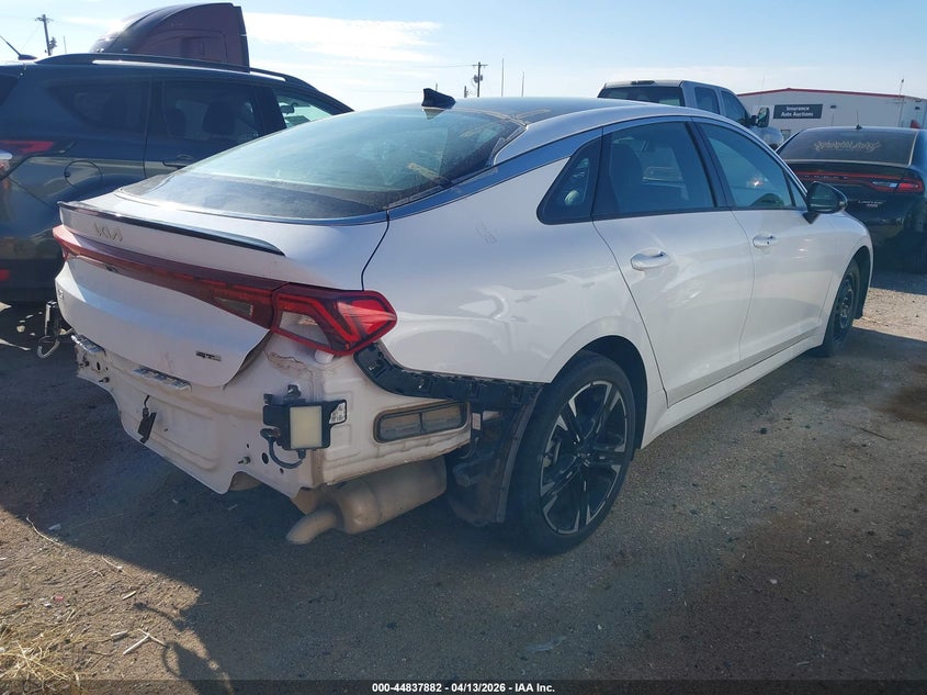 2023 Kia K5 VIN 5XXG64J23PG200612 IAAI salvage auction — REAR END, Salvage Title, sold $4,725 on 2026-07-07 (photo 4)