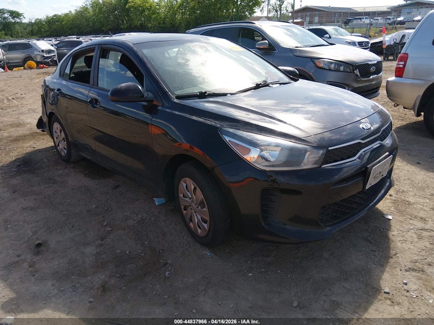 2018 Kia Rio VIN 3KPA24AB9JE125478 IAAI salvage auction — REAR END, Wait Title, sold $925 on 2026-07-09 (photo 1)