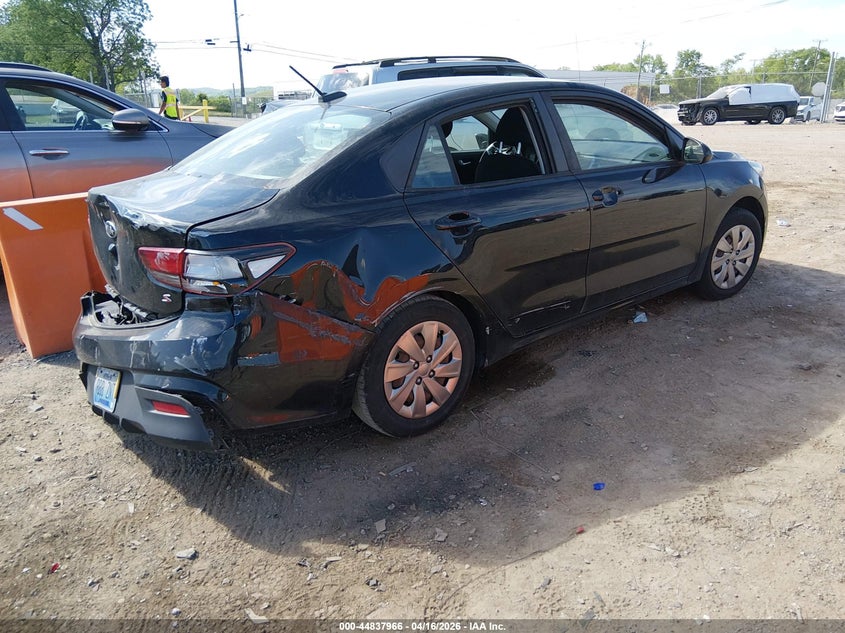 2018 Kia Rio VIN 3KPA24AB9JE125478 IAAI salvage auction — REAR END, Wait Title, sold $925 on 2026-07-09 (photo 4)