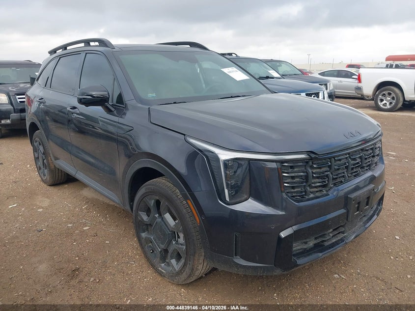 2026 Kia Sorento VIN 5XYRKDJF2TG411894 IAAI salvage auction — LEFT SIDE, Original (Texas), sold $16,000 on 2026-07-13 (photo 1)