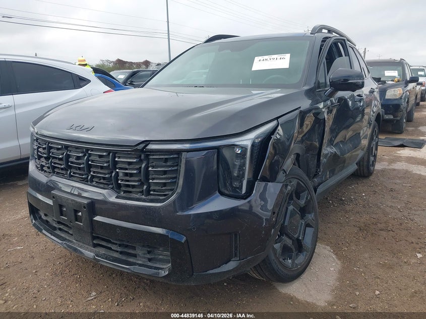 2026 Kia Sorento VIN 5XYRKDJF2TG411894 IAAI salvage auction — LEFT SIDE, Original (Texas), sold $16,000 on 2026-07-13 (photo 2)