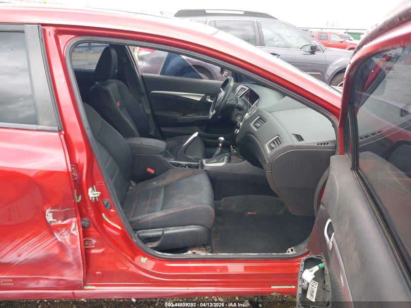 2013 Honda Civic VIN 2HGFB6E57DH707093 IAAI salvage auction — SIDE, Clear (Arkansas), sold $2,600 on 2026-07-17 (photo 5)