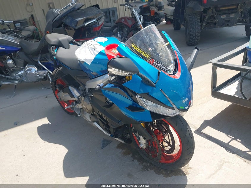 2026 Aprilia Rs VIN ZD4XGUA01TS000862 — IAAI salvage auction photo