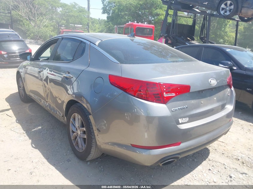 2013 Kia Optima VIN 5XXGM4A79DG100155 IAAI salvage auction — LEFT SIDE, Salvage (Idaho), sold $950 on 2026-07-07 (photo 3)