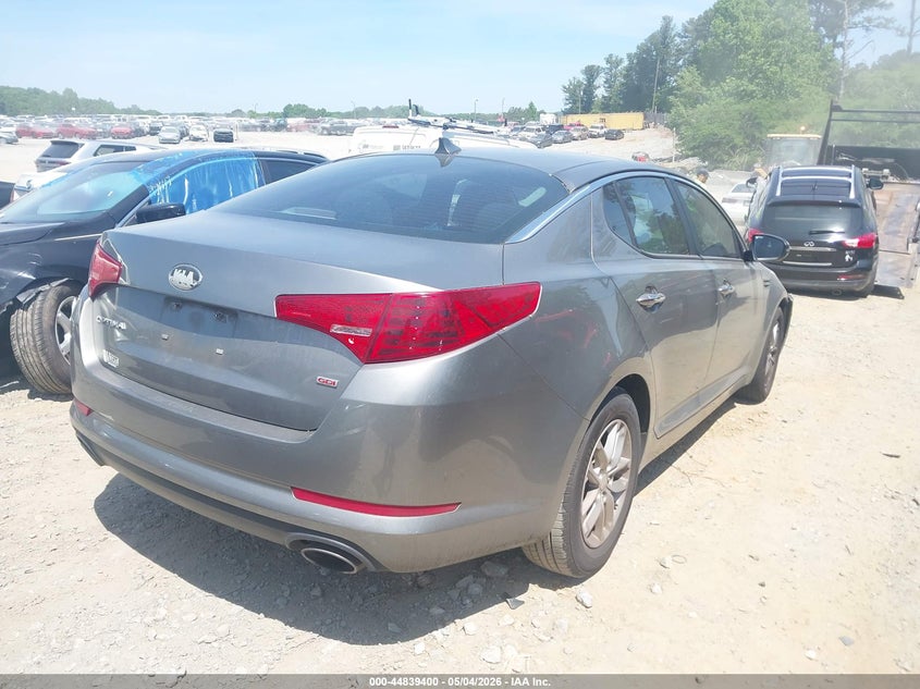2013 Kia Optima VIN 5XXGM4A79DG100155 IAAI salvage auction — LEFT SIDE, Salvage (Idaho), sold $950 on 2026-07-07 (photo 4)