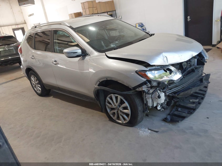 2019 Nissan Rogue VIN JN8AT2MV1KW398496 IAAI salvage auction — FRONT END, Salvage (North Carolina), sold $1,100 on 2026-07-16 (photo 1)