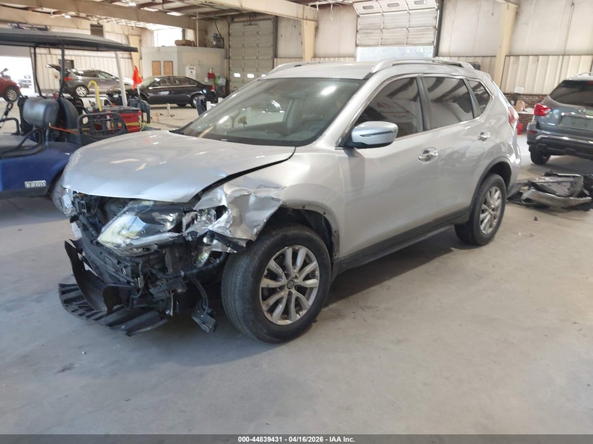 2019 Nissan Rogue VIN JN8AT2MV1KW398496 IAAI salvage auction — FRONT END, Salvage (North Carolina), sold $1,100 on 2026-07-16 (photo 2)