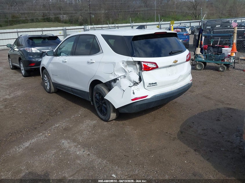 2020 Chevrolet Equinox VIN 2GNAXKEV3L6189472 IAAI salvage auction — LEFT REAR, Salvage Title, sold $3,875 on 2026-08-03 (photo 3)