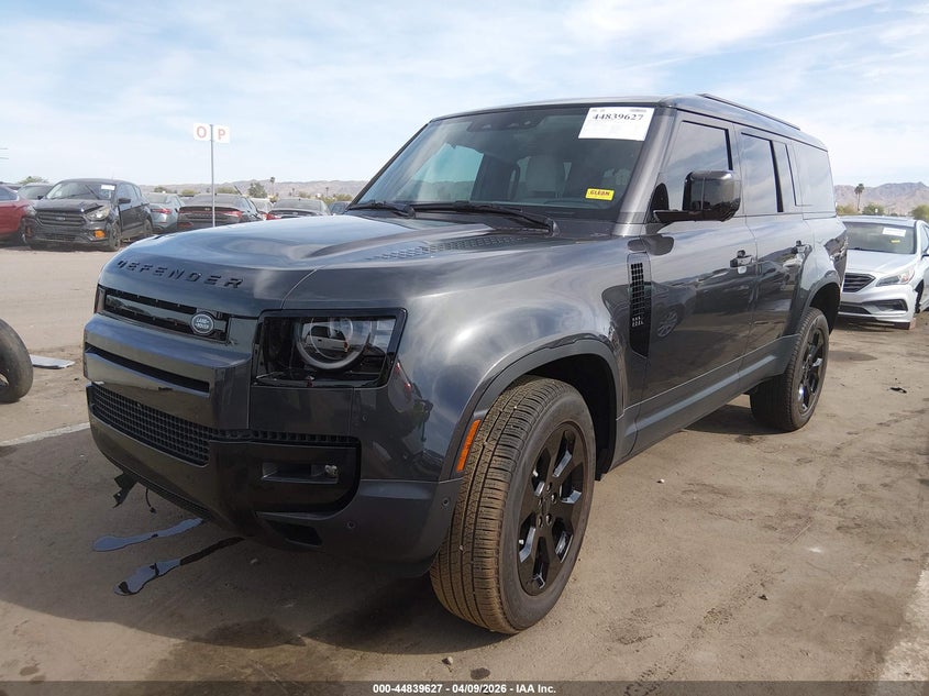 2026 Land rover Defender VIN SALEJFFU0T2490599 IAAI salvage auction — RIGHT FRONT, Salvage Title, sold $20,600 on 2026-07-14 (photo 2)