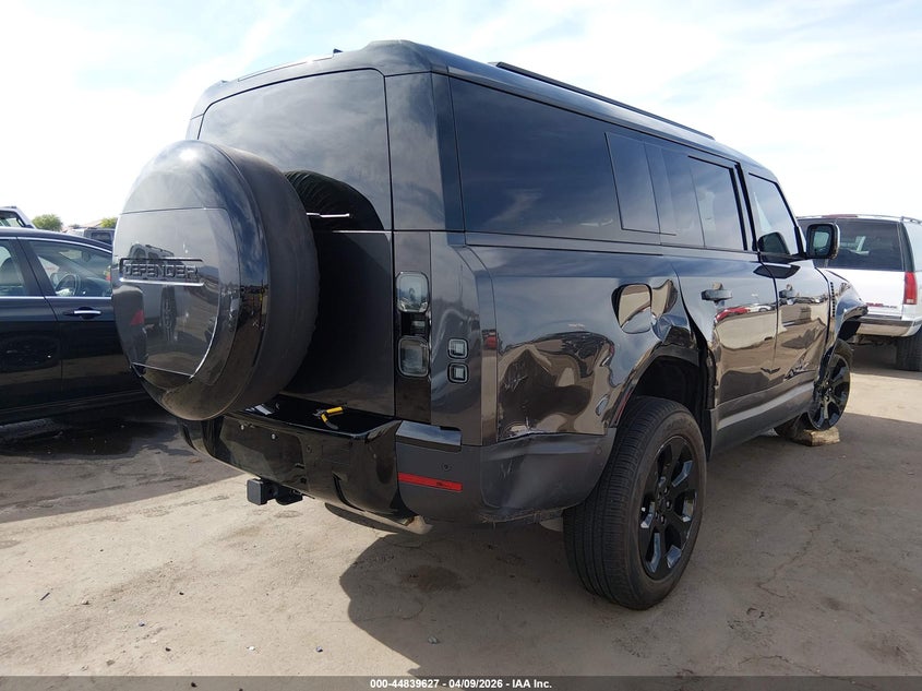 2026 Land rover Defender VIN SALEJFFU0T2490599 IAAI salvage auction — RIGHT FRONT, Salvage Title, sold $20,600 on 2026-07-14 (photo 4)