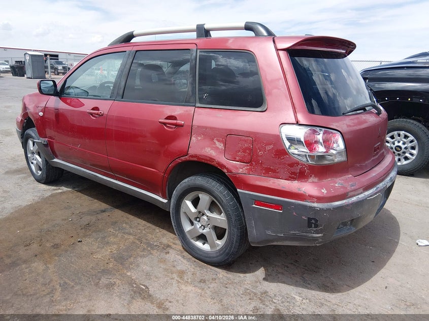 2003 Mitsubishi Outlander VIN JA4LX41G03U094464 IAAI salvage auction — LEFT FRONT, Salvage (Texas), sold $475 on 2026-07-08 (photo 3)