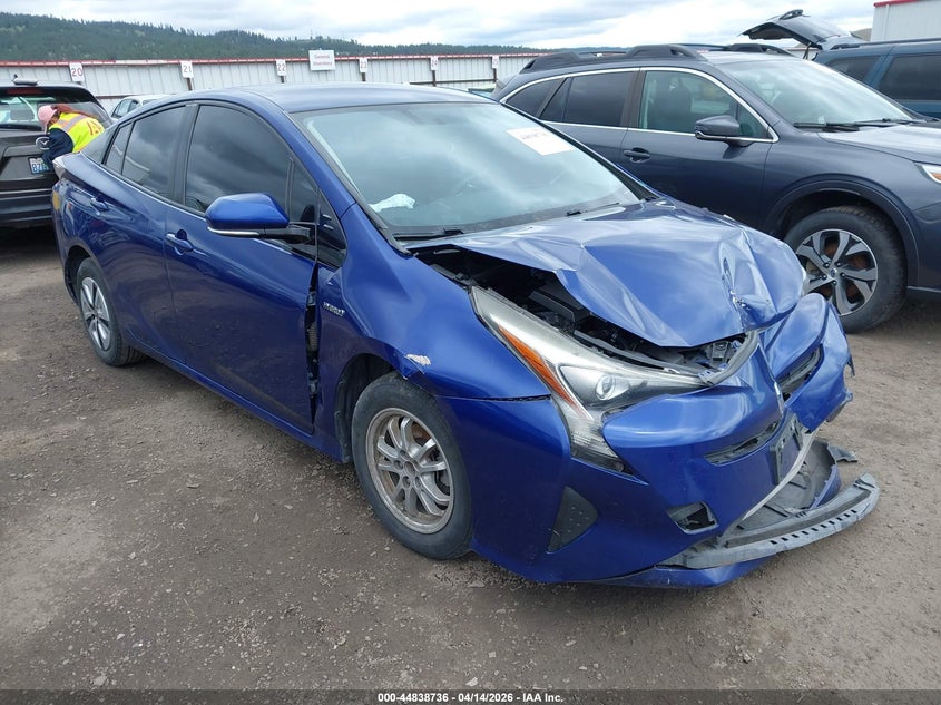 2016 Toyota Prius VIN JTDKARFU2G3518625 IAAI salvage auction — FRONT END, Wait Title, sold $2,000 on 2026-07-28 (photo 1)