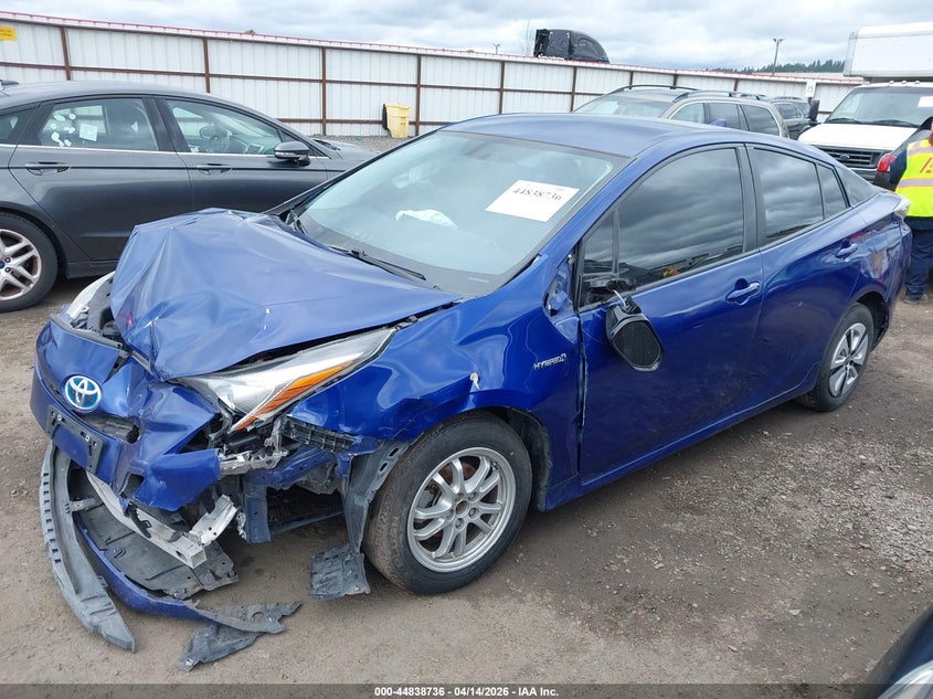 2016 Toyota Prius VIN JTDKARFU2G3518625 IAAI salvage auction — FRONT END, Wait Title, sold $2,000 on 2026-07-28 (photo 2)