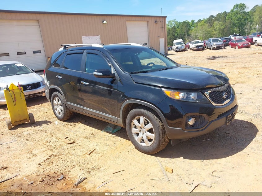 2013 Kia Sorento VIN 5XYKT4A63DG345873 IAAI salvage auction — FRONT END, Salvage Title, sold $750 on 2026-07-06 (photo 1)