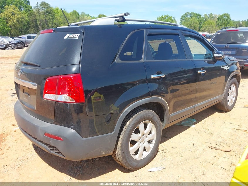 2013 Kia Sorento VIN 5XYKT4A63DG345873 IAAI salvage auction — FRONT END, Salvage Title, sold $750 on 2026-07-06 (photo 4)