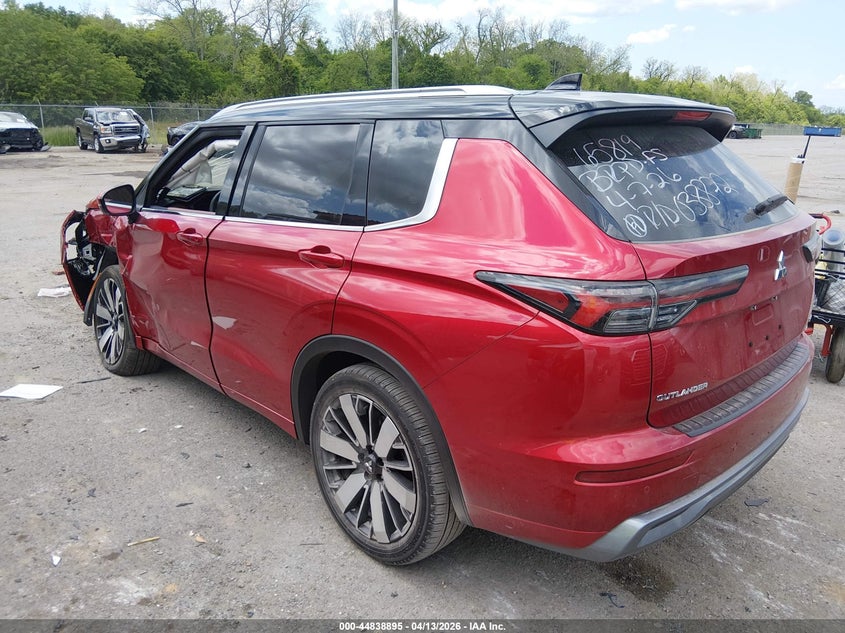 2025 Mitsubishi Outlander VIN JA4J3WA89SZ038872 IAAI salvage auction — LEFT FRONT, Wait Title, sold $6,800 on 2026-09-02 (photo 3)