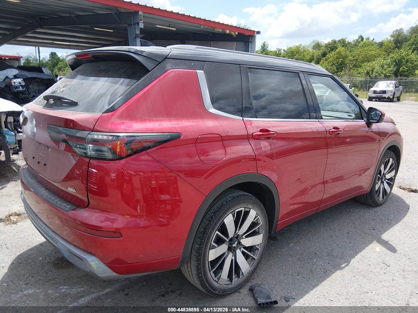 2025 Mitsubishi Outlander VIN JA4J3WA89SZ038872 IAAI salvage auction — LEFT FRONT, Wait Title, sold $6,800 on 2026-09-02 (photo 4)