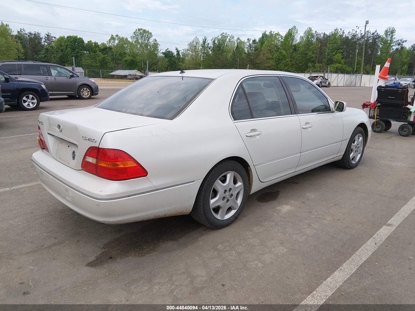 2003 Lexus Ls VIN JTHBN30F530119374 IAAI salvage auction — LEFT REAR, Salvage (Mississippi), sold $900 on 2026-08-01 (photo 4)