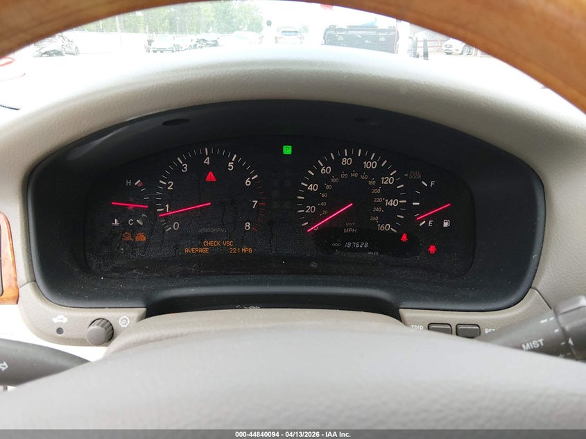 2003 Lexus Ls VIN JTHBN30F530119374 IAAI salvage auction — LEFT REAR, Salvage (Mississippi), sold $900 on 2026-08-01 (photo 7)