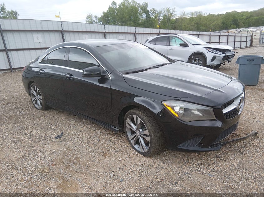 2016 Mercedes-benz Cla-klasse VIN WDDSJ4EB6GN370752 IAAI salvage auction — LEFT FRONT, Salvage Title, sold $2,100 on 2026-08-19 (photo 1)