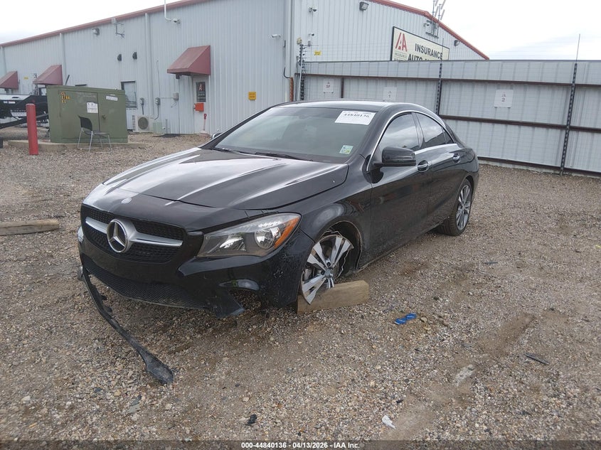 2016 Mercedes-benz Cla-klasse VIN WDDSJ4EB6GN370752 IAAI salvage auction — LEFT FRONT, Salvage Title, sold $2,100 on 2026-08-19 (photo 2)