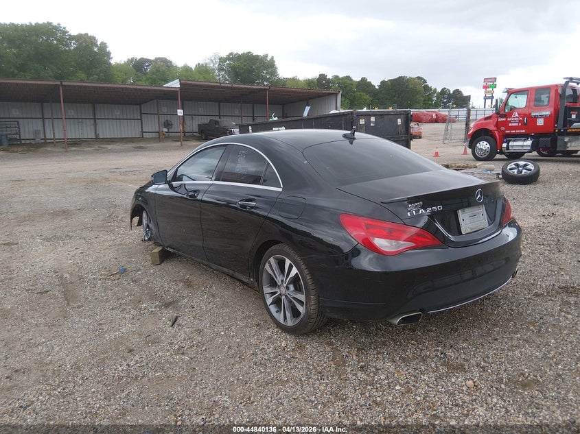 2016 Mercedes-benz Cla-klasse VIN WDDSJ4EB6GN370752 IAAI salvage auction — LEFT FRONT, Salvage Title, sold $2,100 on 2026-08-19 (photo 3)