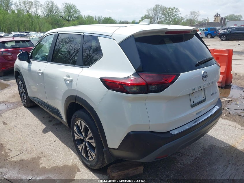 2023 Nissan Rogue VIN 5N1BT3BB3PC911184 IAAI salvage auction — HAIL, Salvage Title, sold $8,950 on 2026-07-29 (photo 3)