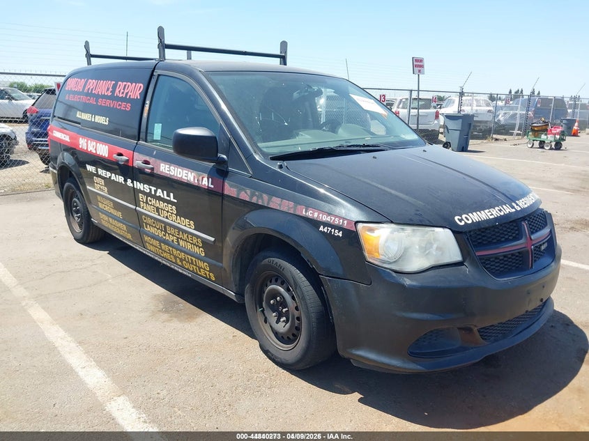 2013 Ram Promaster cargo van VIN 2C4JRGAG8DR727431 IAAI salvage auction — FRONT END, Wait Title, sold $350 on 2026-07-22 (photo 1)